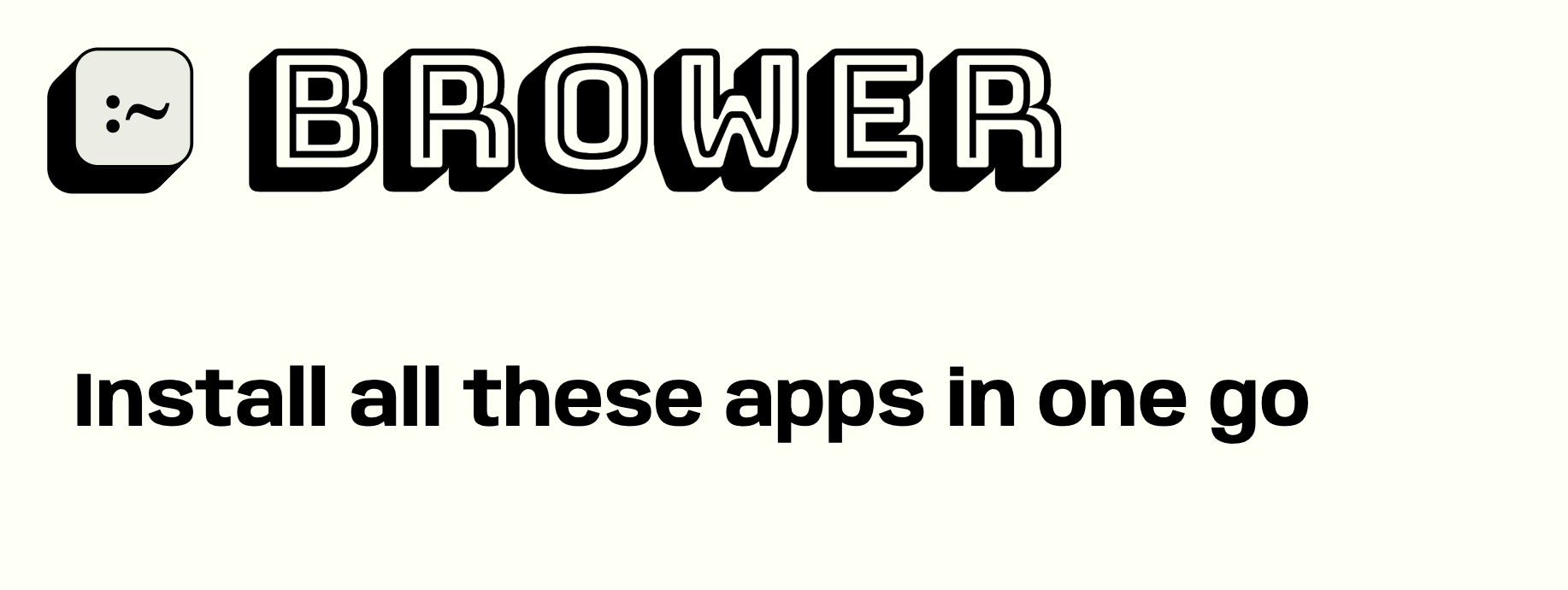 Aperçu du projet brower